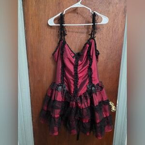 Dolls Kill Forsaken Nights Mini Dress (XXL)
